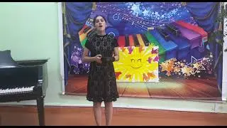 Каспарова Марина 12 лет хоровое пение Дж. Каччини