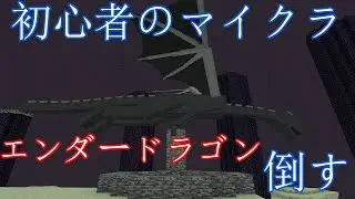 # ﾌｧｲﾅﾙ「マインクラフト」PC/Live　エンダードラゴンを倒す！