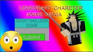 ANIME MANIA CODES TO GET LEGENDARY CHARETER|ANIME MANIA