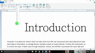 CUT COPY PASTE BOLD ITALIC UNDER LINE CHANGE FONT STYLE