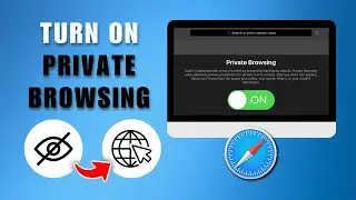 How to Open Private Browser in Safari on MacBook in 2025