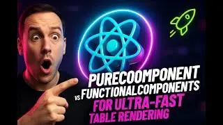 PureComponent vs Functional Components for Ultra-Fast Table Rendering