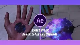 Space Week ( After effect tutorial )