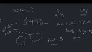 Heapify Concept| Code C++ and explanation | part 6