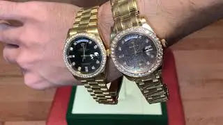 Rolex Masterpiece Day Date Watch Mother of Pearl Jubilee Dial