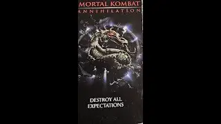 Opening To Mortal Kombat: Annihilation (1997) (1998) VHS!