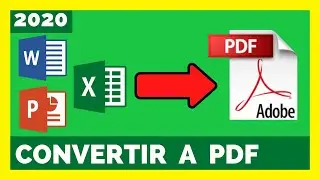How to SAVE or CONVERT an EXCEL FILE to PDF format without programs and for FREE