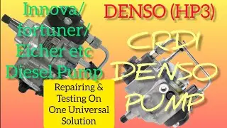 How to Repair Denso HP3 Pump | Denso CRDI Pump Repair | Eicher Volvo CRDI Pump | Innova Pump
