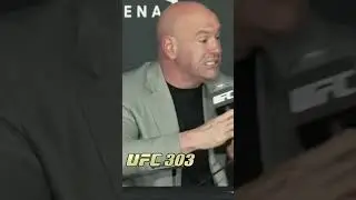 Dana White makes his best Donald Trump face then says Jon Jones is the #GOAT and P4P #1 #ufc303 #ufc