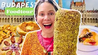XXL Budapest FOOD TOUR😳: the BEST Hungarian dishes🇭🇺🥹🤌🏻