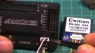 Настройка и подключение  APM 2.8 и GPS Beitian BN-880