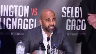 DAVID HAYE V TONY BELLEW HEAD TO HEAD PRESSER 1