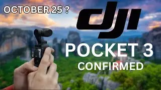DJI Pocket 3 Confirmed | Leaked Release Date & Price | Rumors are October 25