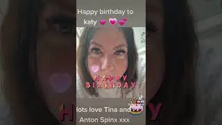 Happy birthday katy 💓 💗 💛 💕 💖