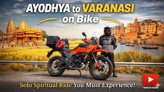 Ayodhya to Varanasi 300 Kms in 6Hrs | Ep 2 | The Ultimate Spiritual Road Trip 🛕