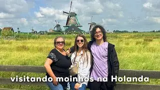 cidade dos moinhos perto de Amsterdam: Zaanse Schans!
