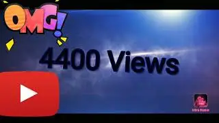 4400 VIEWS THANK YOU