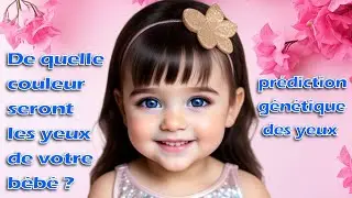 De quelle couleur seront les yeux de votre bébé ? prédiction génétique des yeux.