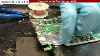 How to fix repair a no power on a lenovo thinkpad s145-15API motherboard fix repair