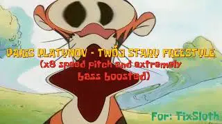 Paris Platynov  - Twój Stary Freestyle (x8 speed pitch and extremely bass boosted)