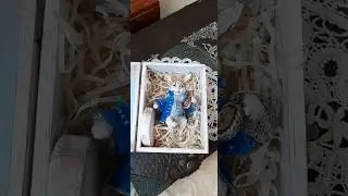 Ватная игрушка 🐰 Белый кролик.