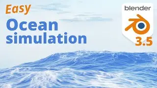 Easily simulate the OCEAN with Blender