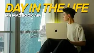 M4 MacBook Air - Day In The Life Review (Battery, Performance, vs. M1 Pro)