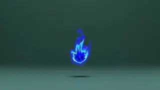 Blue Flame 2 – Free Animated Green Screen VFX Effect