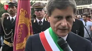 Alemanno a Palermo alla fiaccolata per il ventennale dalla morte di Borsellino