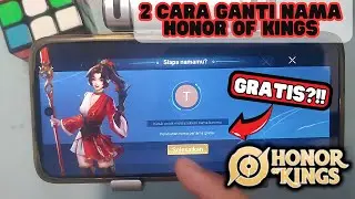 CARA GANTI NAMA GRATIS DAN BERBAYAR DI HONOR OF KINGS DI HP