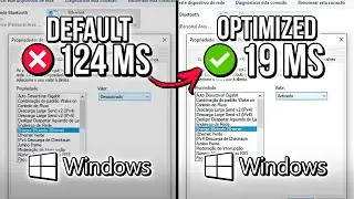 Optimize Your Network Adapter For Lowering Ping & FIX Packet Loss In Gaming🔧✅ (NEW TRICK) 2023!