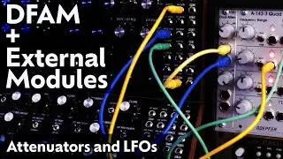 DFAM + Two Simple Eurorack Modules