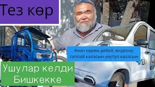 электромобиль башкача турлору келиптир, бишкекке