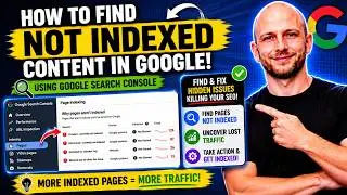 How To Find Pages NOT Indexed In Google (Google Search Console Tutorial)