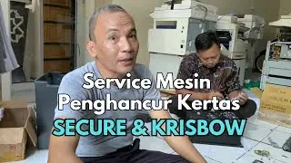 Service Kerusakan Mesin Penghancur Kertas 3 Unit Secure dan Krisbow