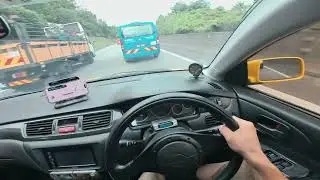 EVO vs Lamborghini, Urus, McLaren, Ferrari, and SVR. Fun run from Penang to KL - POV uncut