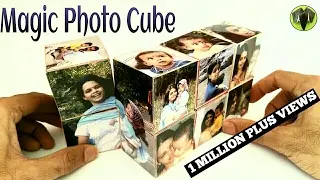 Magic Photo Cube Album for Mother's Day - DIY Tutorial by Paper Folds ❤️