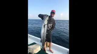 Fishing for Big Barracuda Maldives