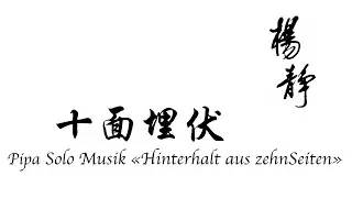 杨静Pipa  «十面埋伏» YANG Jing solo  'Shi Mian Mai Fu'瑞士音樂會