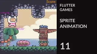 11. Flutter Games Sprite Animation with Flame - Pinkie