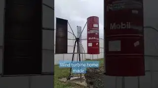 how to make wind turbine at home 