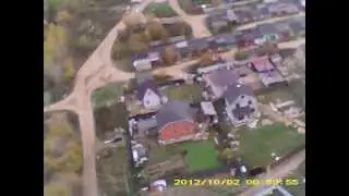 Новое село, полет над Садово-Солнечным 02.10.2012