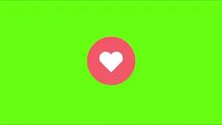 Green Background Video Heart