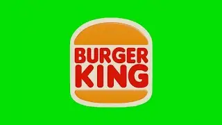 Burger King 3D Logo | Green Screen Background Video