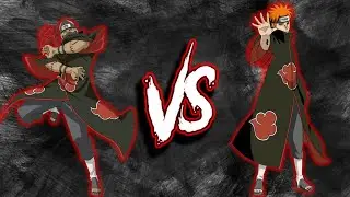 Noodles (Kakuzu) vs King Bullet (Pain)