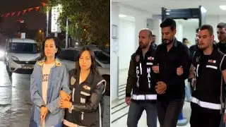 Dilan Polat ve Engin Polat Gözaltına Alınma Görüntüleri Videosu Karakola Götürüldüler Elleri Kelepçe