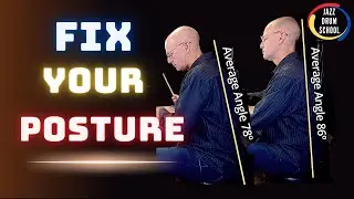 Fix Your Drumming Posture - How To Sit At The Drums