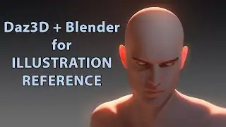 Creating Reference with Daz3D + Blender