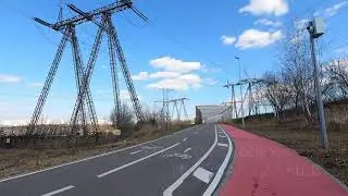 Парк 850-летия Москвы в 4К, велопрогулка (короткая версия)