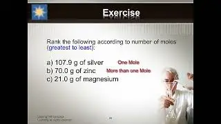 Lecture - Chemical Calculations PART3 (of 5)